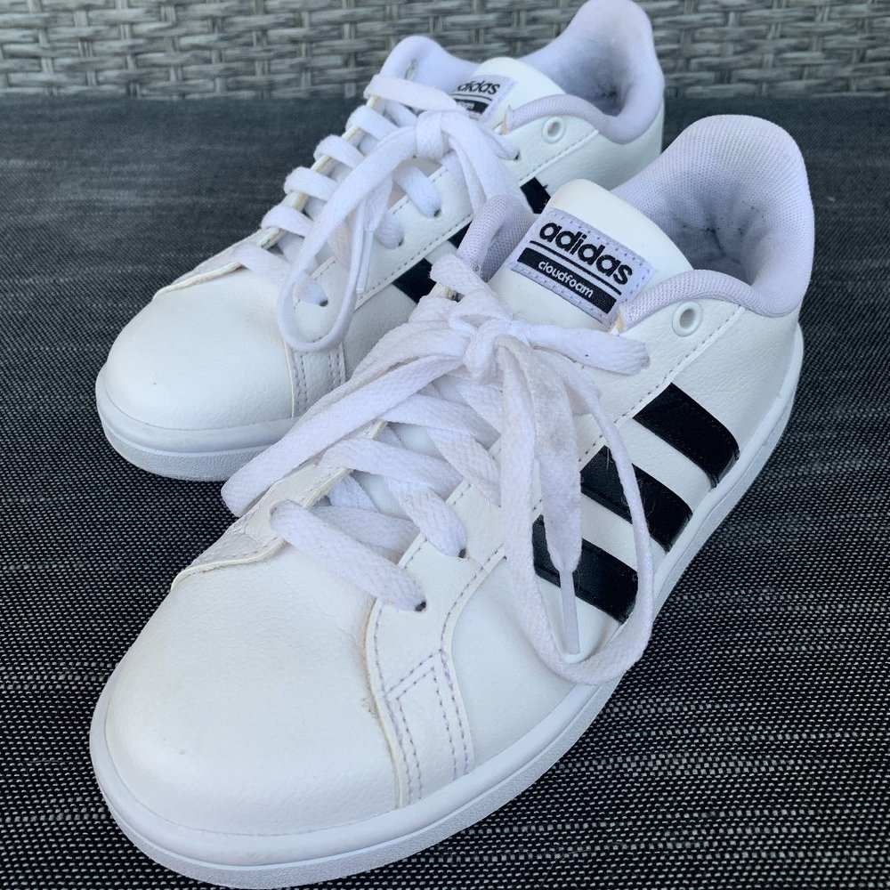 Adidas Cloudfoam Stripe Sneakers